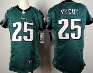 Nike Dark Green youths Game Jersey Philadelphia Eagles 25 LeSean McCoy